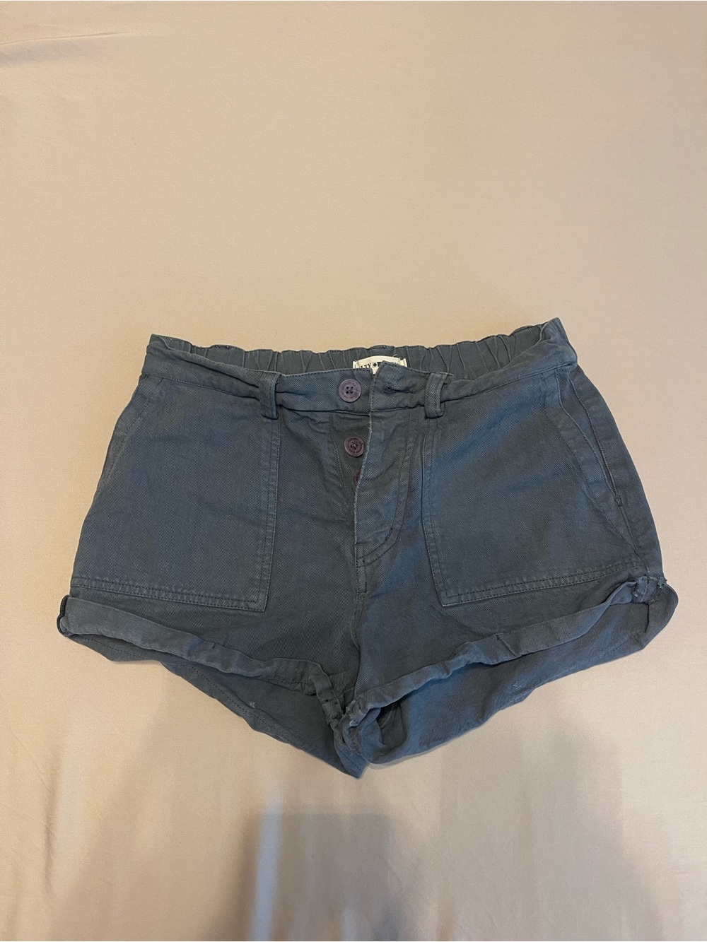 Salty Crew Women's Dark Navy High-Rise Casual Shorts